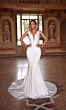 Alyce Paris 7021 Plunging Neckline V-Back Wedding Dress