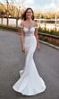 Alyce Paris 7026 Illusion Back Embroidered Wedding Gown