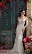 Alyce Paris 7030 Long Sleeve Open Back Bridal Dress