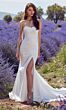Alyce Paris 7057 Button Back Strapless Sweetheart Wedding Gown