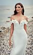 Alyce Paris 7062 Floral Appliques Off The Shoulder Dress