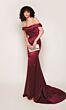 Alyce Paris 7064 Off The Shoulder Satin Bridal Gown