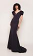 Alyce Paris 7066 Floral Sleeves Open Back Bridal Gown
