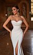 Alyce Paris 7103 Sweetheart Neck Beaded Strap Wedding Dress