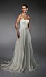 Alyce Paris 7110 Back Button Beaded Waist Wedding Dress