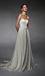 Alyce Paris 7110 Back Button Beaded Waist Wedding Dress
