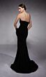 Alyce Paris 7113 Plunging Neck High Slit Wedding Gown