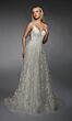Alyce Paris 7121 Illusion Back Plunging Neck Wedding Gown
