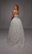 Alyce Paris 7149 Basque Waist High Slit Wedding Gown