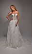 Alyce Paris 7154 Plunging Neckline Basque Waist Wedding Gown
