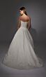 Alyce Paris 7155 Strapless Floral Jacquard Bridal Dress