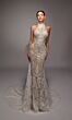 Alyce Paris 7159 High Neck Cutout Back Bridal Dress