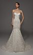 Alyce Paris 50006 Strapless Lace V-Back Bridal Gown