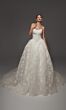 Alyce Paris 50009 Lace Basque Waist Scoop Neck Bridal Gown