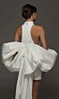 Alyce Paris 70100 Draped Sleeve Taffeta Bridal Jacket