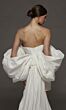 Alyce Paris 70100 Draped Sleeve Taffeta Bridal Jacket