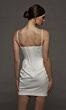 Alyce Paris 70111 Sweetheart Neck Fitted Satin Short Wedding Dress