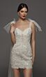 Alyce Paris 70121 Fitted Lace Sweetheart Neck Short Bridal Dress