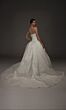 Alyce Paris 7165 Corset Bodice Drop Waist Jacquard Wedding Dress