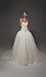 Alyce Paris 7169 Lace Drop Waist Strapless Wedding Dress