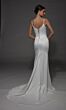 Alyce Paris 7175 Cowl Neck Fitted Satin Wedding Dress