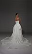 Alyce Paris 7187 Satin Ruched Bodice Pick-Up Skirt Wedding Gown