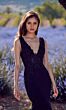 Alyce Paris 5065 Cutaway Train Sheer Bodice Wedding Dress