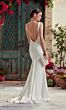 Alyce Paris 7052 Open Back Plunging Neck Wedding Gown