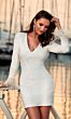 Alyce Paris 70027 Long Sleeve Sequin Wedding Dress