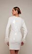 Alyce Paris 70027 Long Sleeve Sequin Wedding Dress