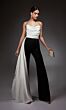 Alyce Paris 70050 Draped Bodice Strapless Wedding Jumpsuit