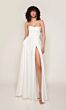 Alyce Paris 7088 Button Back Strapless Wedding Dress