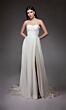 Alyce Paris 7088 Button Back Strapless Wedding Dress