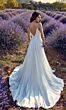 Alyce Paris 7089 Beaded Waist Button Back Wedding Gown