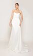 Alyce Paris 7093 High Slit Corset Bodice Wedding Gown