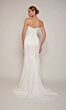 Alyce Paris 7093 High Slit Corset Bodice Wedding Gown