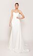 Alyce Paris 7093 High Slit Corset Bodice Wedding Gown