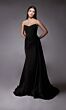 Alyce Paris 7093 High Slit Corset Bodice Wedding Gown