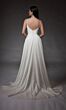 Alyce Paris 7095 Back Buttons High Slit Bridal Gown