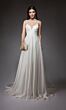 Alyce Paris 7095 Back Buttons High Slit Bridal Gown
