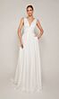 Alyce Paris 7096 Side Pockets Plunging Neck Bridal Gown