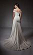 Alyce Paris 7098 Side Train Off The Shoulder Bridal Dress