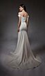 Alyce Paris 7098 Side Train Off The Shoulder Bridal Dress