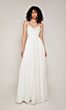 Alyce Paris 7100 Cowl Neck Open Back Bridal Dress