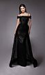 Alyce Paris 7101 Sheer Bodice Off The Shoulder Bridal Gown
