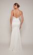 Alyce Paris 7090 Detachable Train Spaghetti Straps Wedding Dress