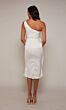 Alyce Paris 70038 Tulip Hem One-Shoulder Bridal Dress