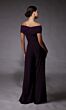 Alyce Paris 70067 Crisscross Bodice Wide-Leg Wedding Jumpsuit
