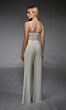 Alyce Paris 70074 Illusion Bodice Sweetheart Neck Wedding Jumpsuit