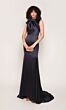Alyce Paris 7067 Cowl Neck Fit And Flare Bridal Dress